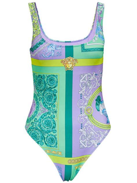 versace one piece bathing suit